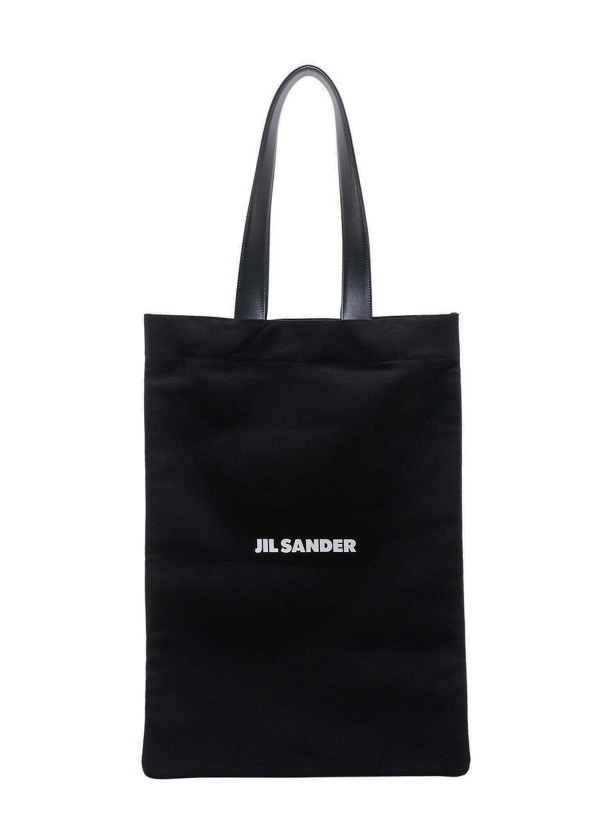 Photo: Jil Sander Shoulder Bag Black   Mens