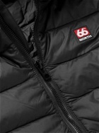 66 North - Keilir Slim-Fit Logo-Appliquéd Quilted Shell Hooded Down Jacket - Black