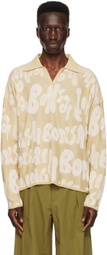 Bonsai Beige Jacquard Polo