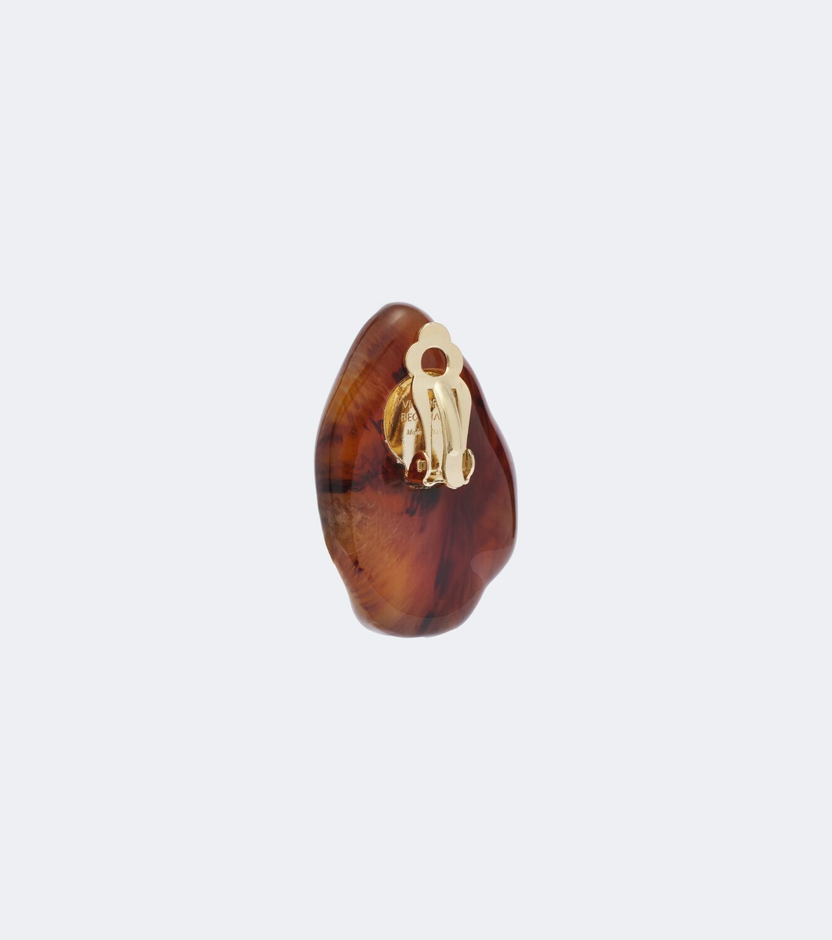 Victoria Beckham Ambra gold-plated clip-on earrings