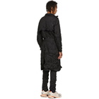 Kanghyuk Black Cropped Readymade Airbag Trench Coat