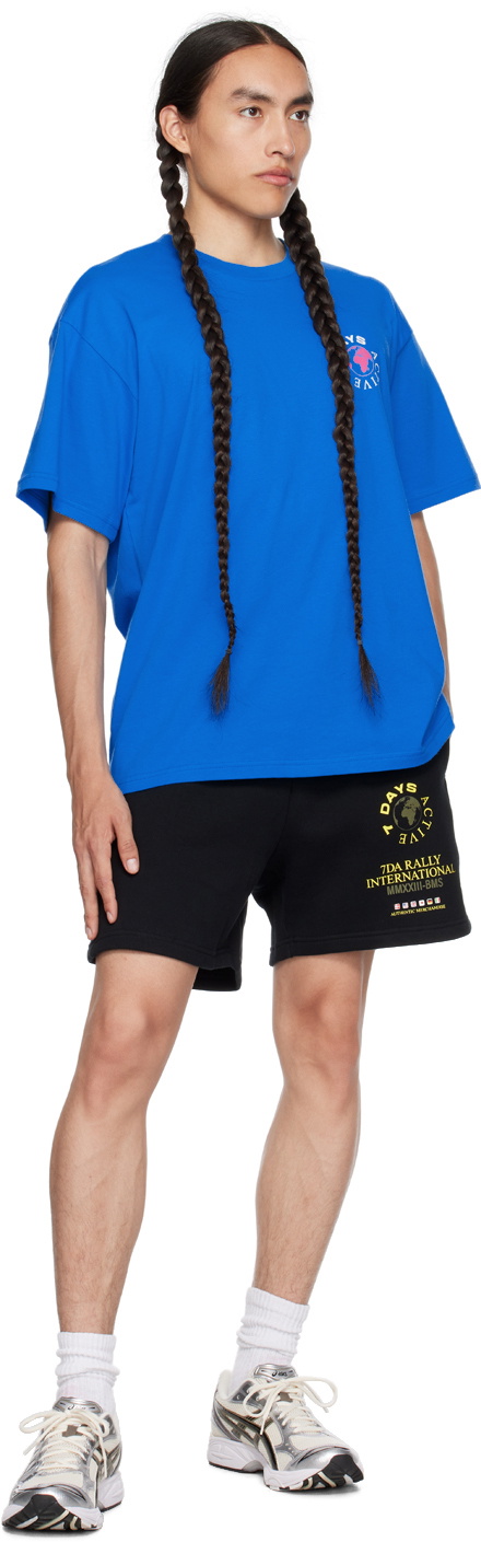 7 DAYS Active Black Relaxed Shorts