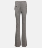 Altuzarra - Serge checked wool bootcut pants