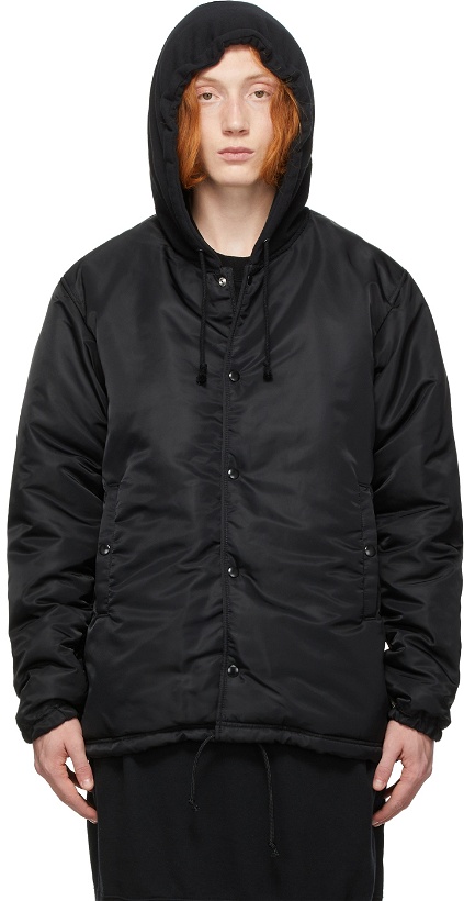 Photo: Undercoverism Black Nylon Layered Jacket
