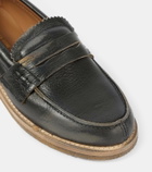 Golden Goose Jerry leather penny loafers