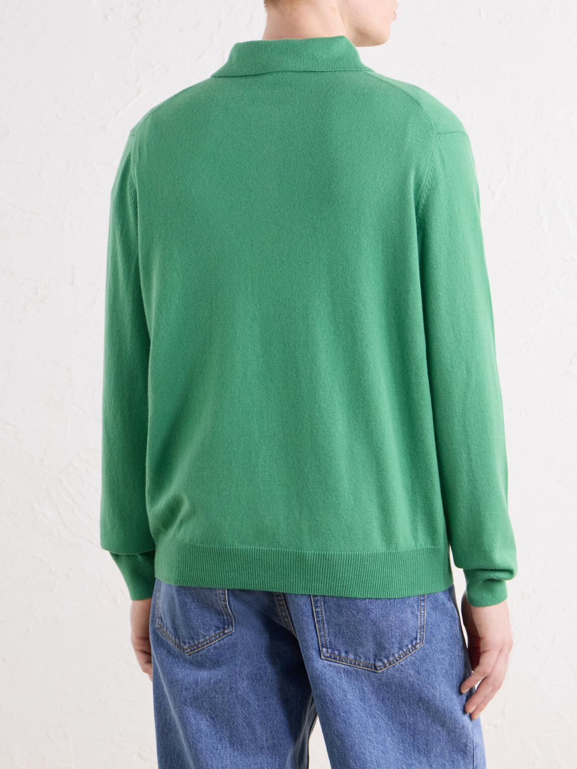 Paul Smith - Cashmere Polo Sweater - Green