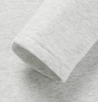 NN07 - Georg Mélange Loopback Cotton-Blend Jersey Sweatshirt - Gray