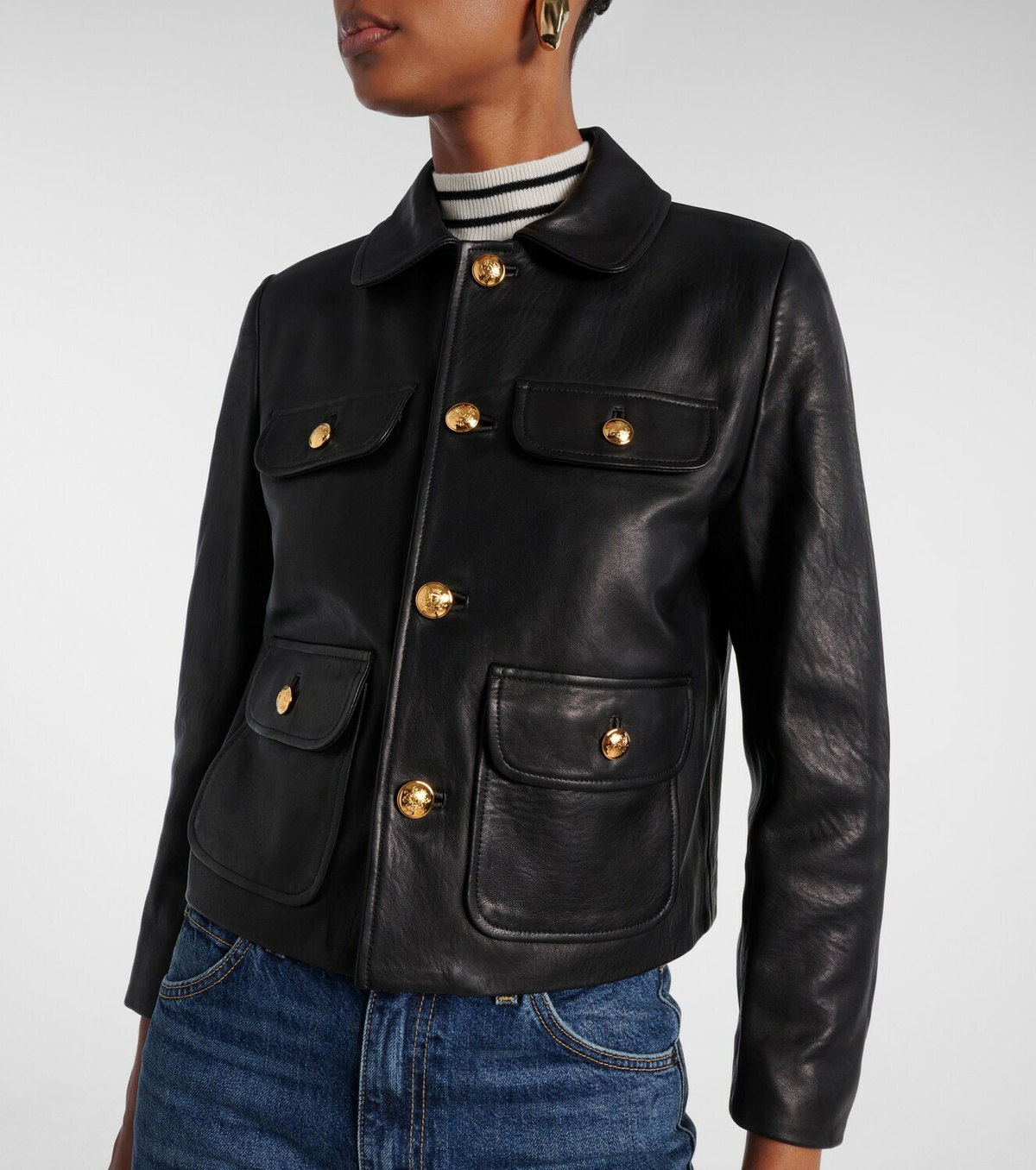 Nili Lotan Chamonix leather jacket