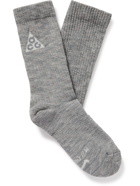 Nike - ACG Kelley Ridge Knitted Socks - Gray