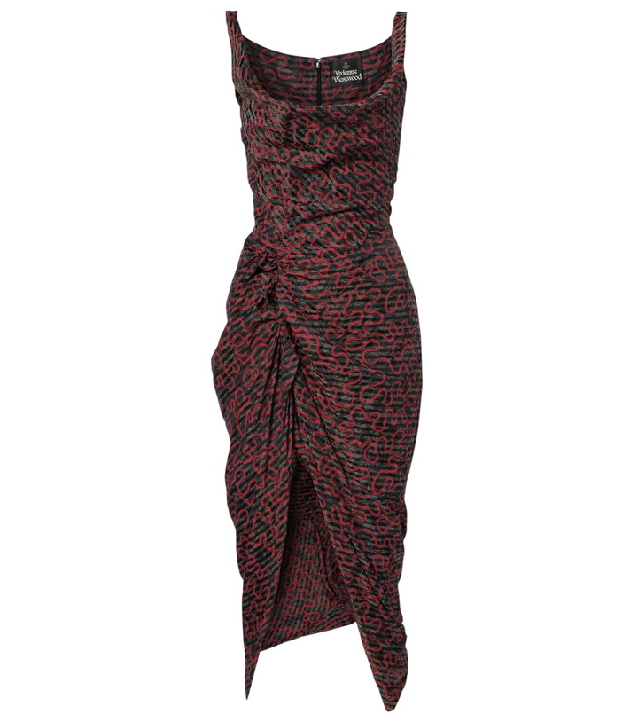 Photo: Vivienne Westwood Panther printed midi dress