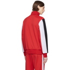 Palm Angels Red Side Band Track Jacket