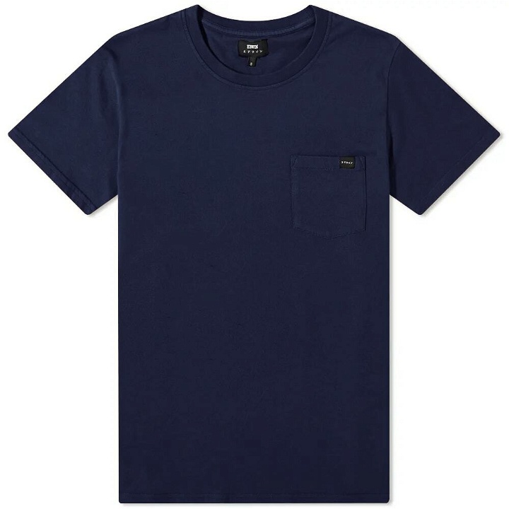 Photo: Edwin Men's Pocket T-Shirt in Maritime Blue