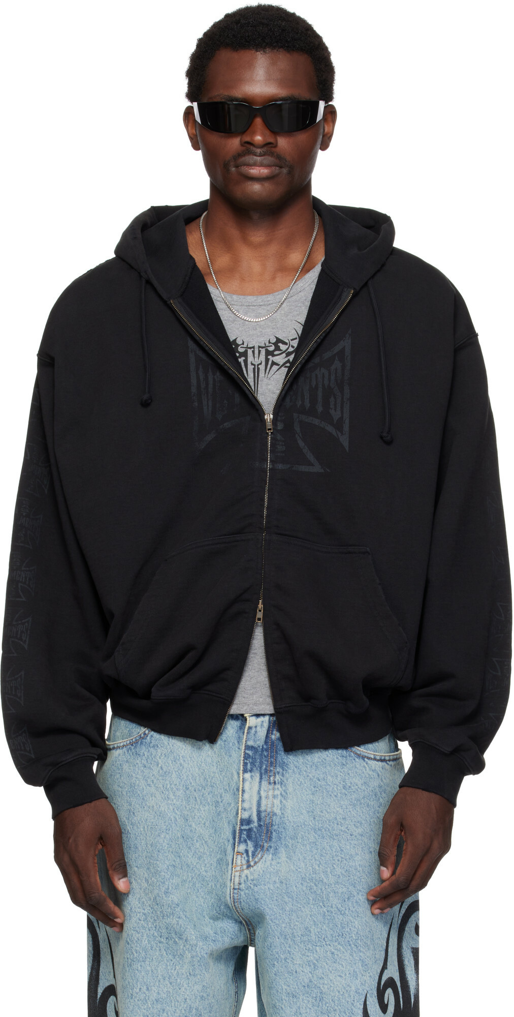 VETEMENTS Black Label Logo Hoodie Vetements