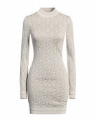 Palm Angels Womens Mini dress in Beige