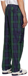 Tommy Jeans Green & Navy Awake NY Edition Cargo Pants