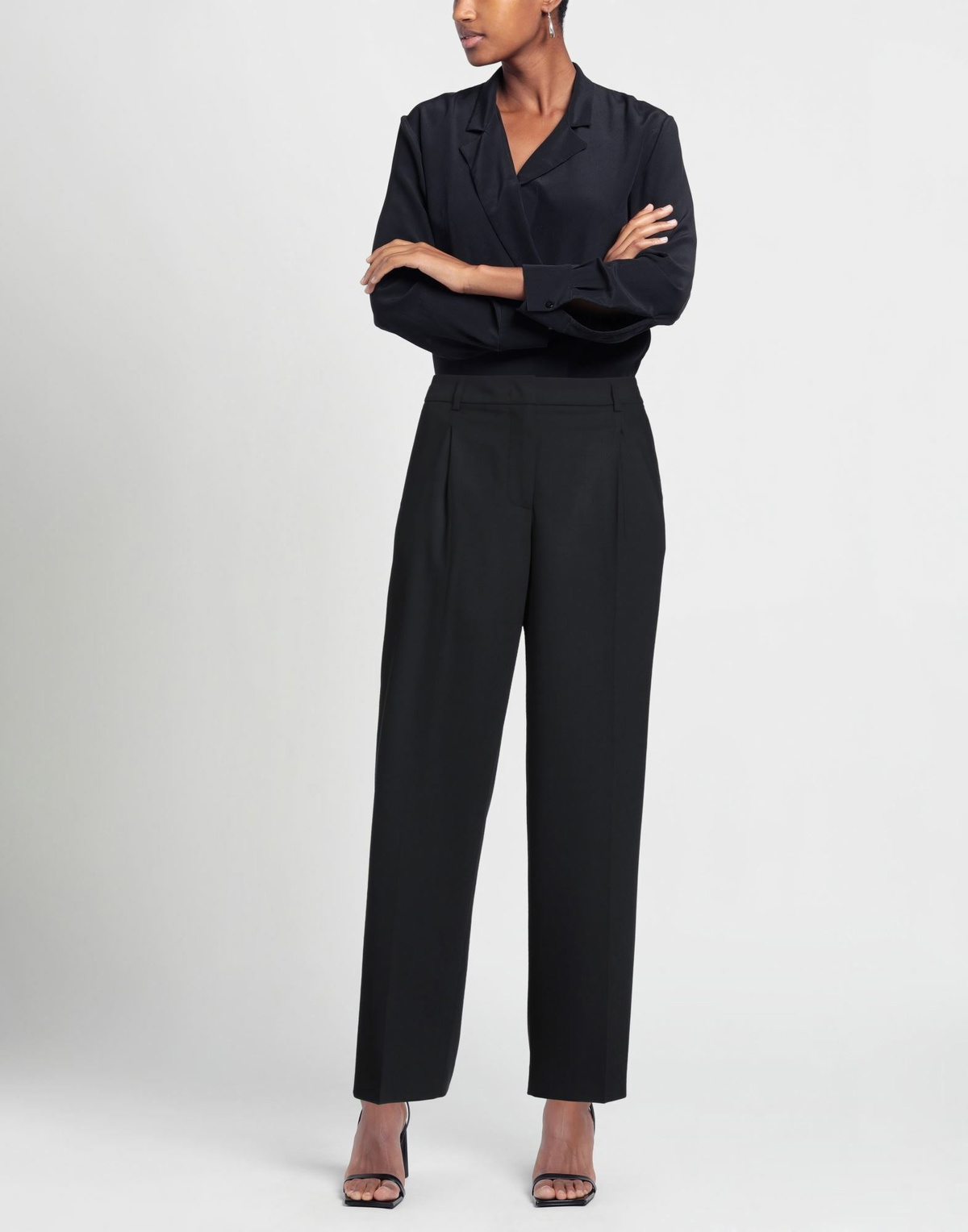 Peserico Easy Womens Pants Midnight in Blue