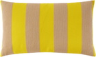Kvadrat/Raf Simons Yellow & Beige Reflex Cushion