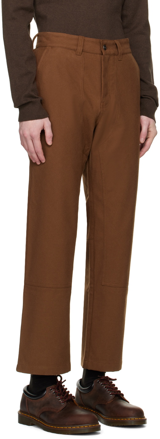 Saturdays NYC Brown Morris Trousers