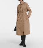 Moncler Barbetane down trench coat