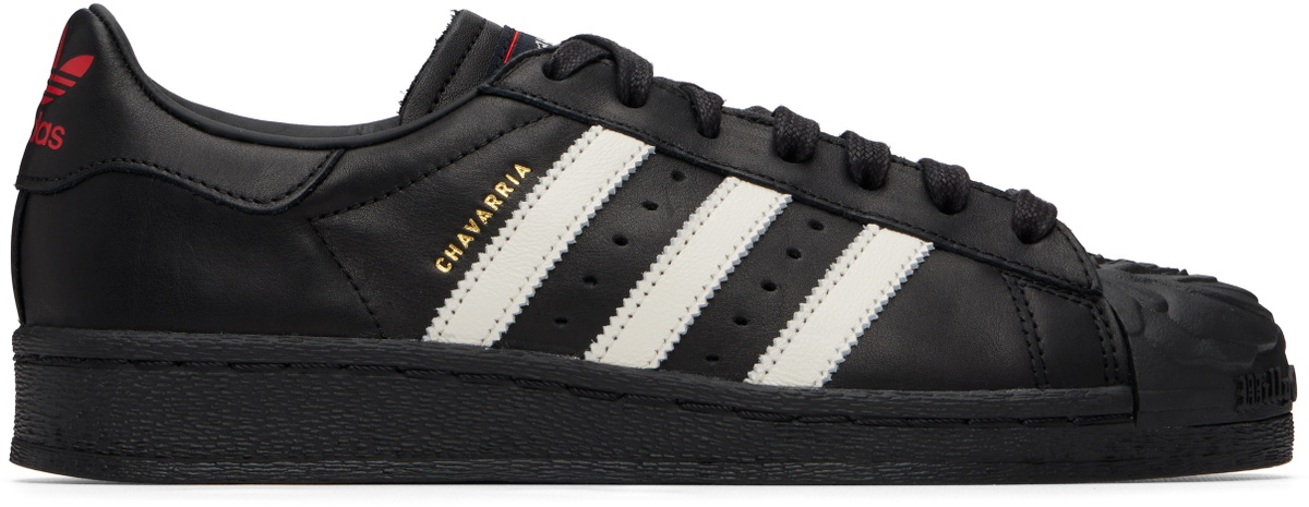 WILLY CHAVARRIA Black adidas Originals Edition Chavarria Superstar Sneakers