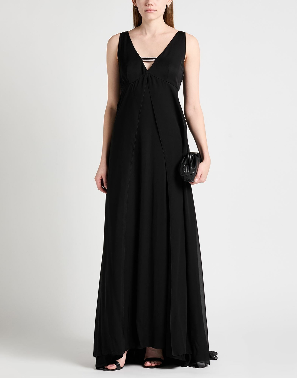 Peserico Womens Maxi dress in Black