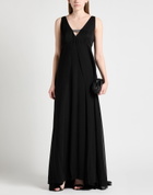 Peserico Womens Maxi dress in Black