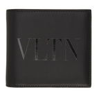 Valentino Black Valentino Garavani VLTN Wallet