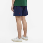 Polo Ralph Lauren Men's All Over Pony Traveller Swim Short in Newport Navy