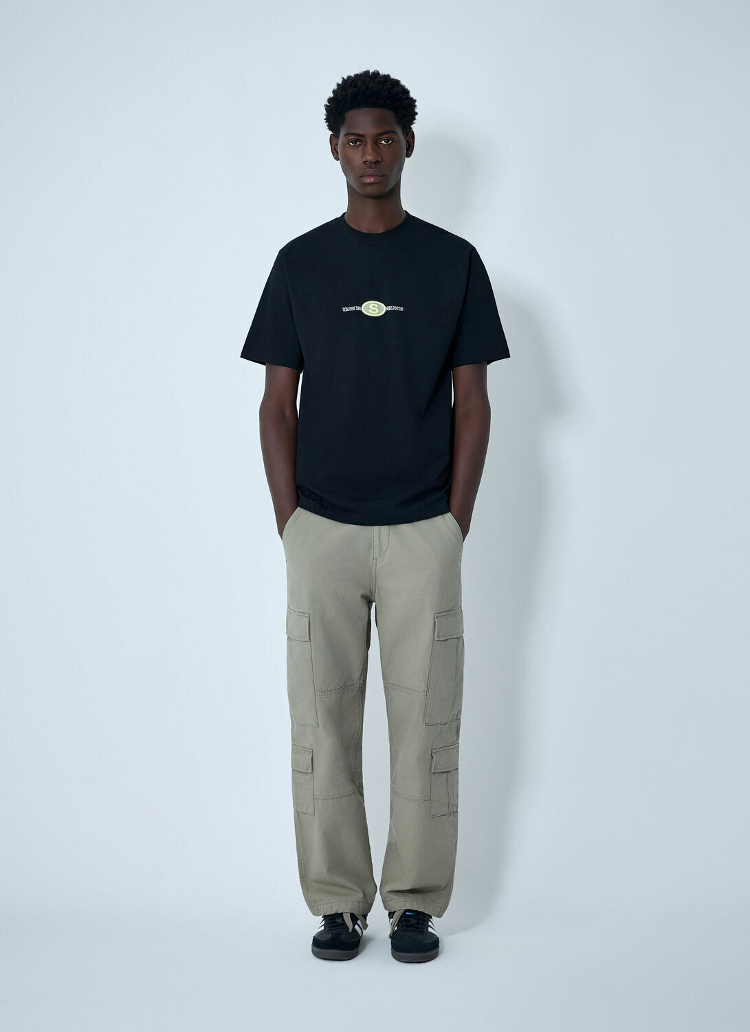 Stüssy Logo Motif T-Shirt
