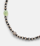Ileana Makri Globetrotter beaded necklace with gemstones