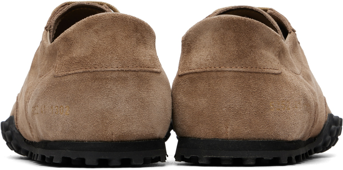 Common Projects Tan Minimal Runner Seventy Sneakers