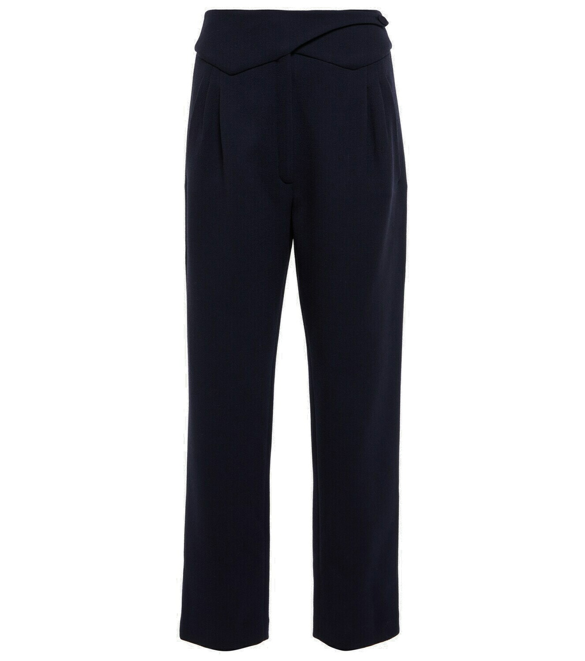 Photo: Blazé Milano Basque high-rise virgin wool pants
