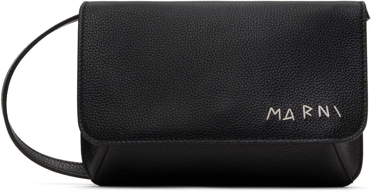 ★MARNI★ Voyager Bag Black VGMQ0015U0P578900N99 VGMQ0015U0P Marni Black Voyager Bag Marni