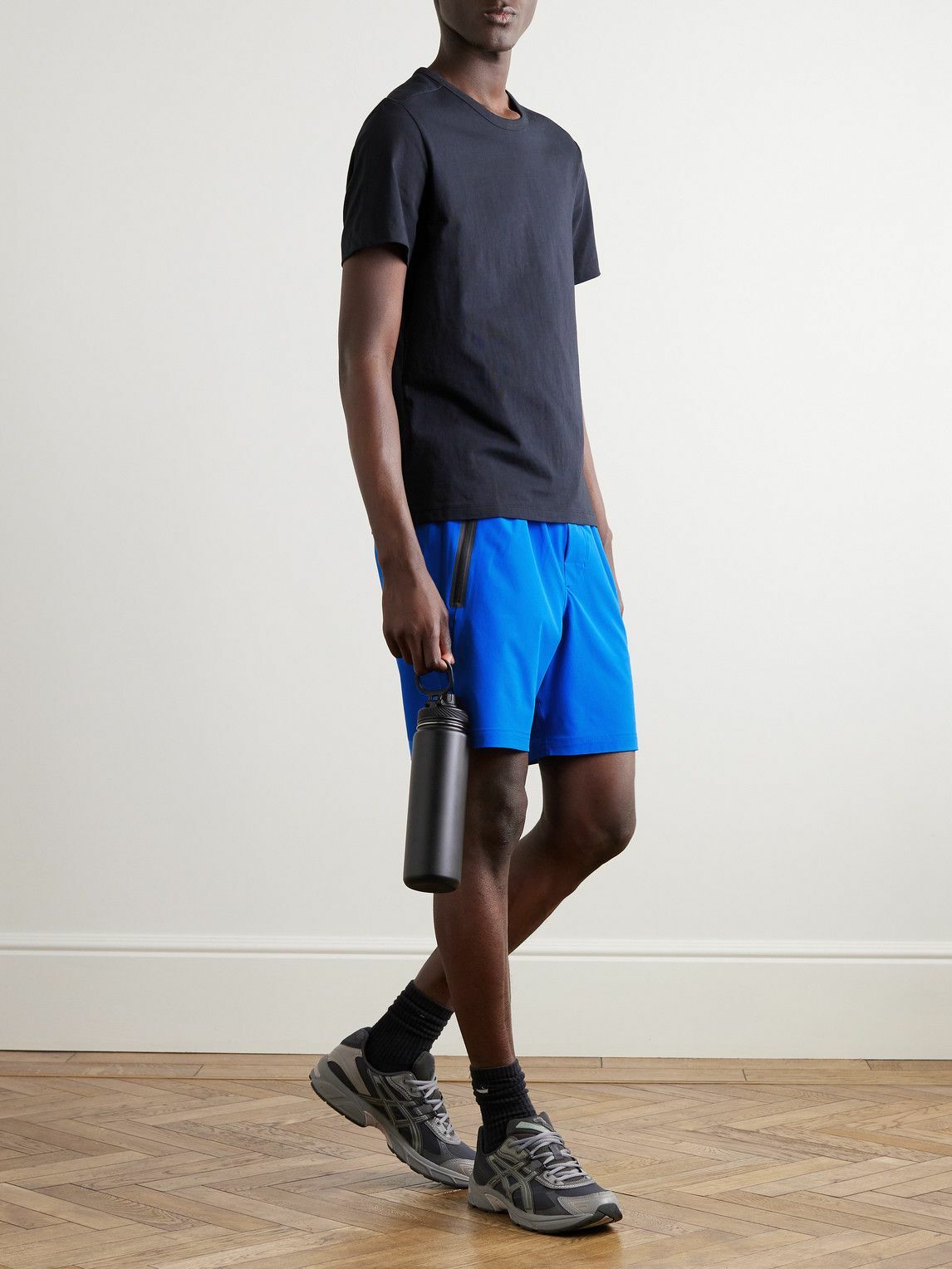 Outerknown - Outbound Straight-Leg Stretch Recycled-Shell Drawstring Shorts - Blue