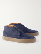 Mr P. - Larry Regenerated Suede by evolo Chukka Boots - Blue