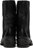 Marsèll Black Tex Soft Pebbled Leather Boots