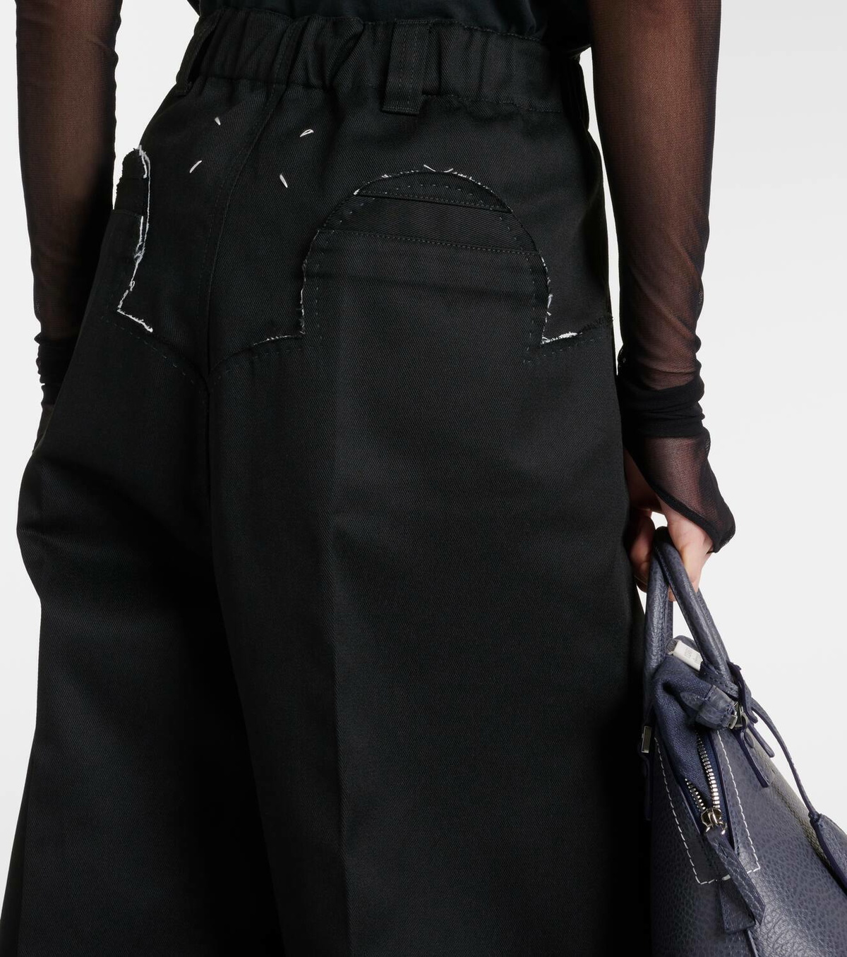 Maison Margiela Yoke wide-leg pants Maison Margiela Maison Margiela Yoke wide-leg pants Maison Margiela