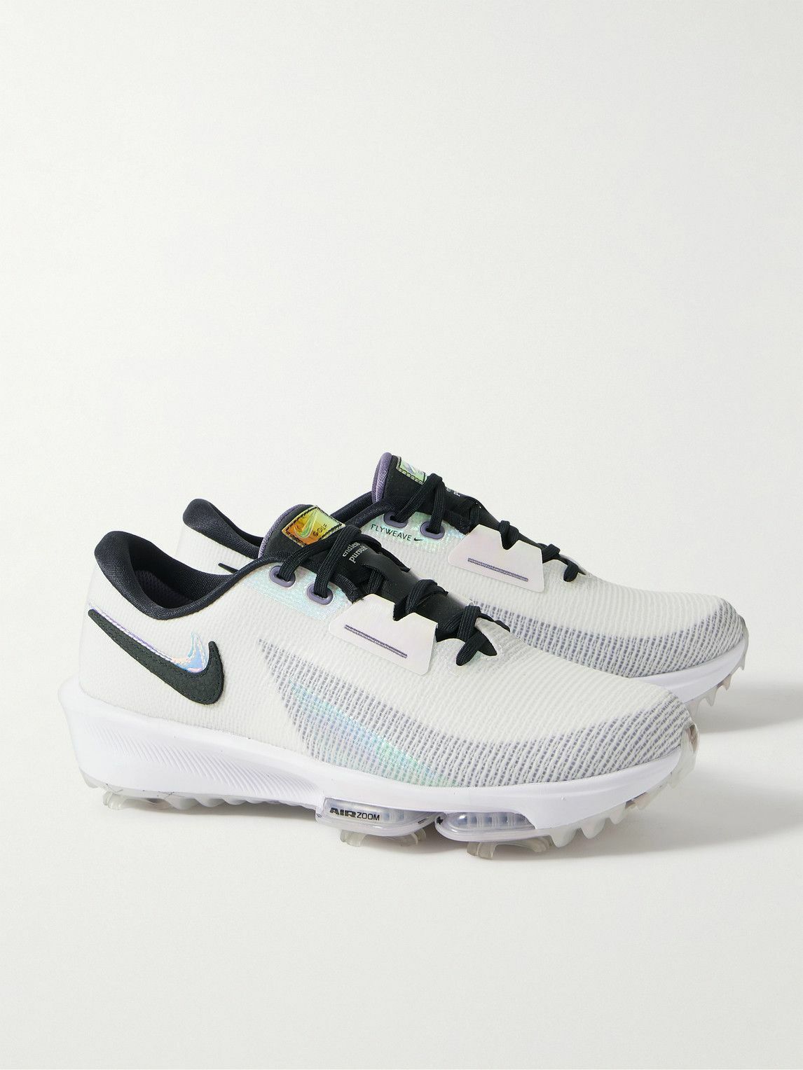 Nike Golf - Air Zoom Infinity Tour NRG Rubber and Flyweave Golf Sneakers - White