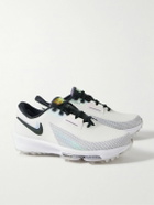 Nike Golf - Air Zoom Infinity Tour NRG Rubber and Flyweave Golf Sneakers - White