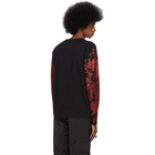 Alexander McQueen Black Japanese Ivy Long Sleeve T-Shirt