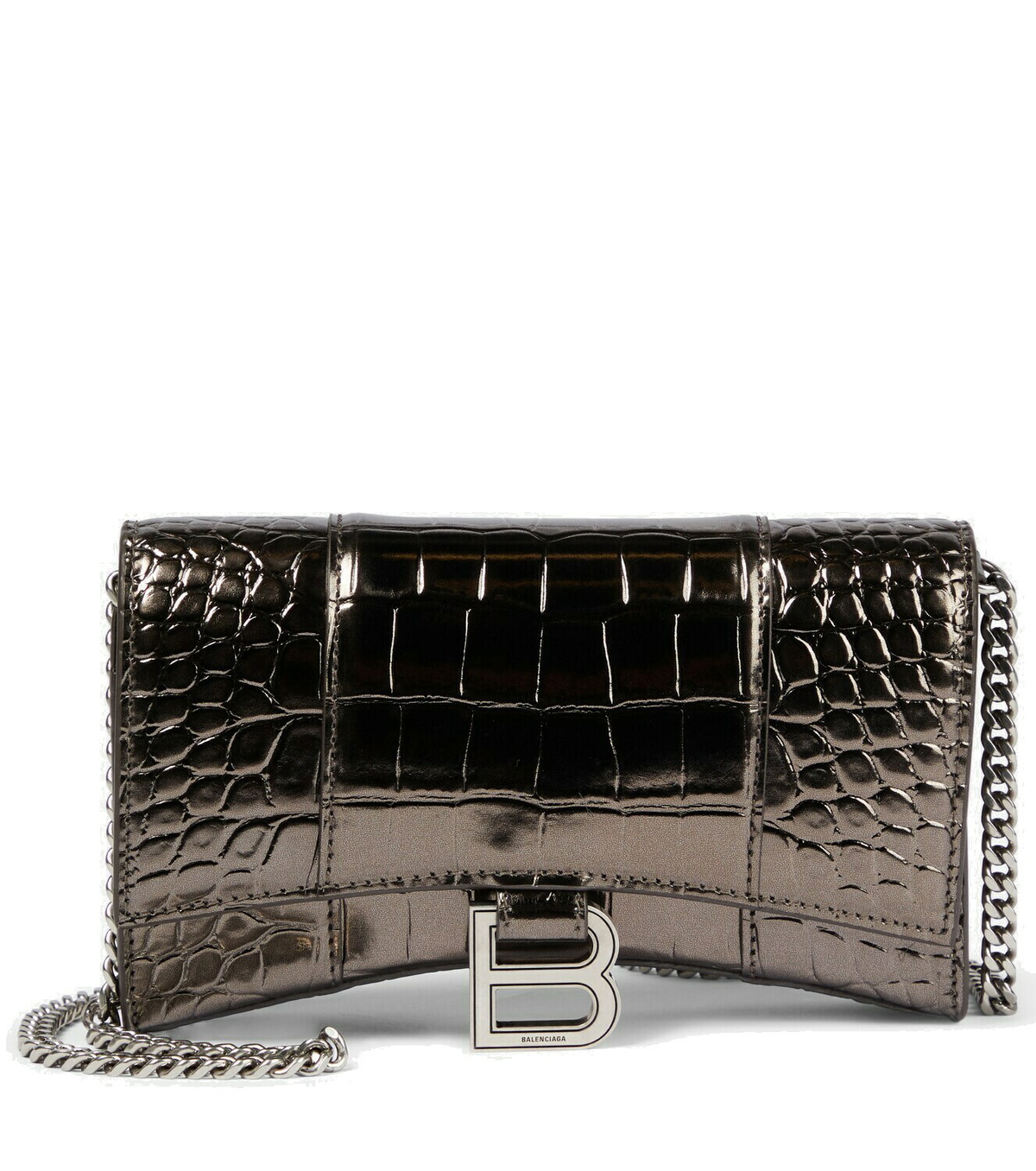 バレンシアガ☆Hourglass Wallet On Chain レオパード P00826144.jpg