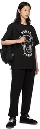 Kenzo Black Kenzo Paris Elephant T-Shirt