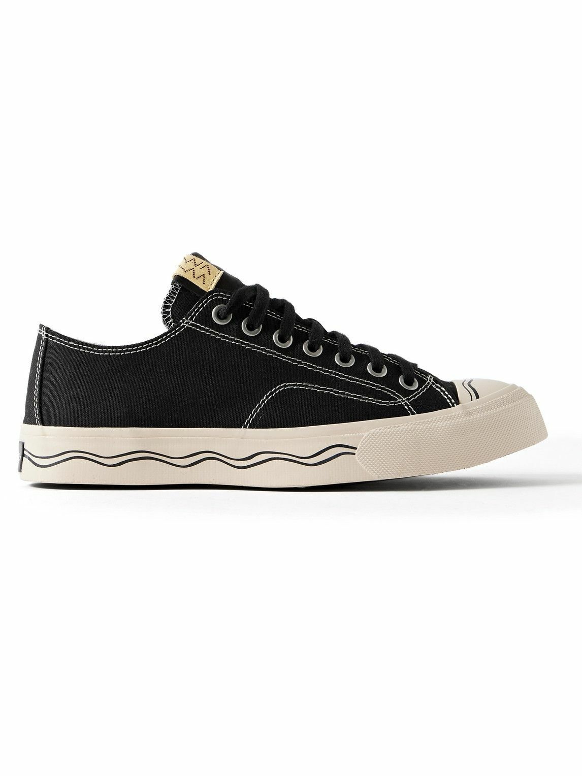 Visvim - Seeger Leather and Rubber-Trimmed Canvas Sneakers - Black Visvim