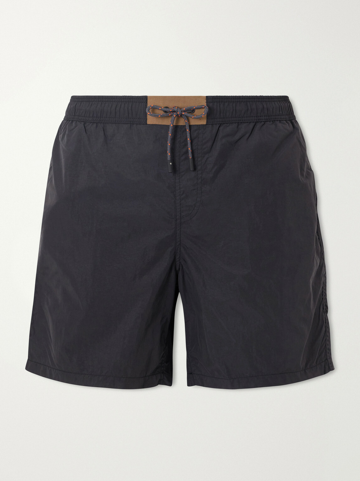 SEASE - Straight-Leg Swim Shorts - Black