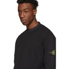 Stone Island Black Panelled Sweatshirt