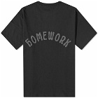 Homework Men's Core Logo T-Shirt in Black