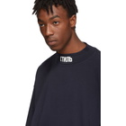 Heron Preston Blue Style Long Sleeve T-Shirt