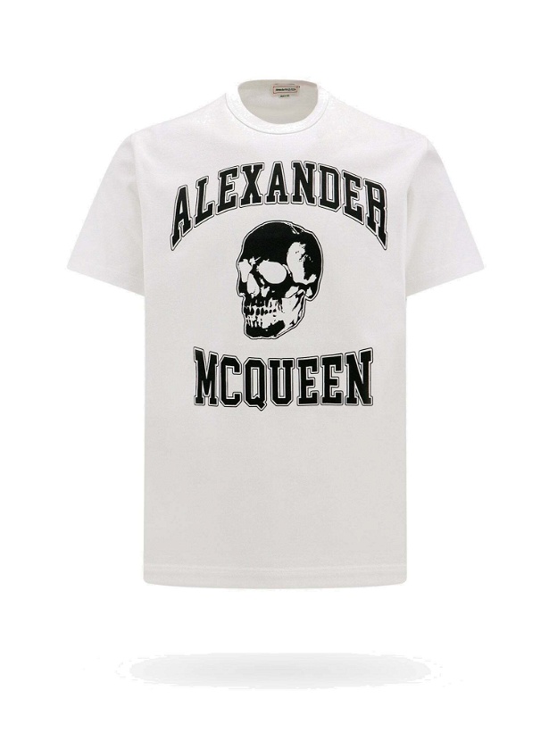 Photo: Alexander Mcqueen   T Shirt White   Mens