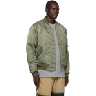 John Elliott Green Bogota II Bomber Jacket