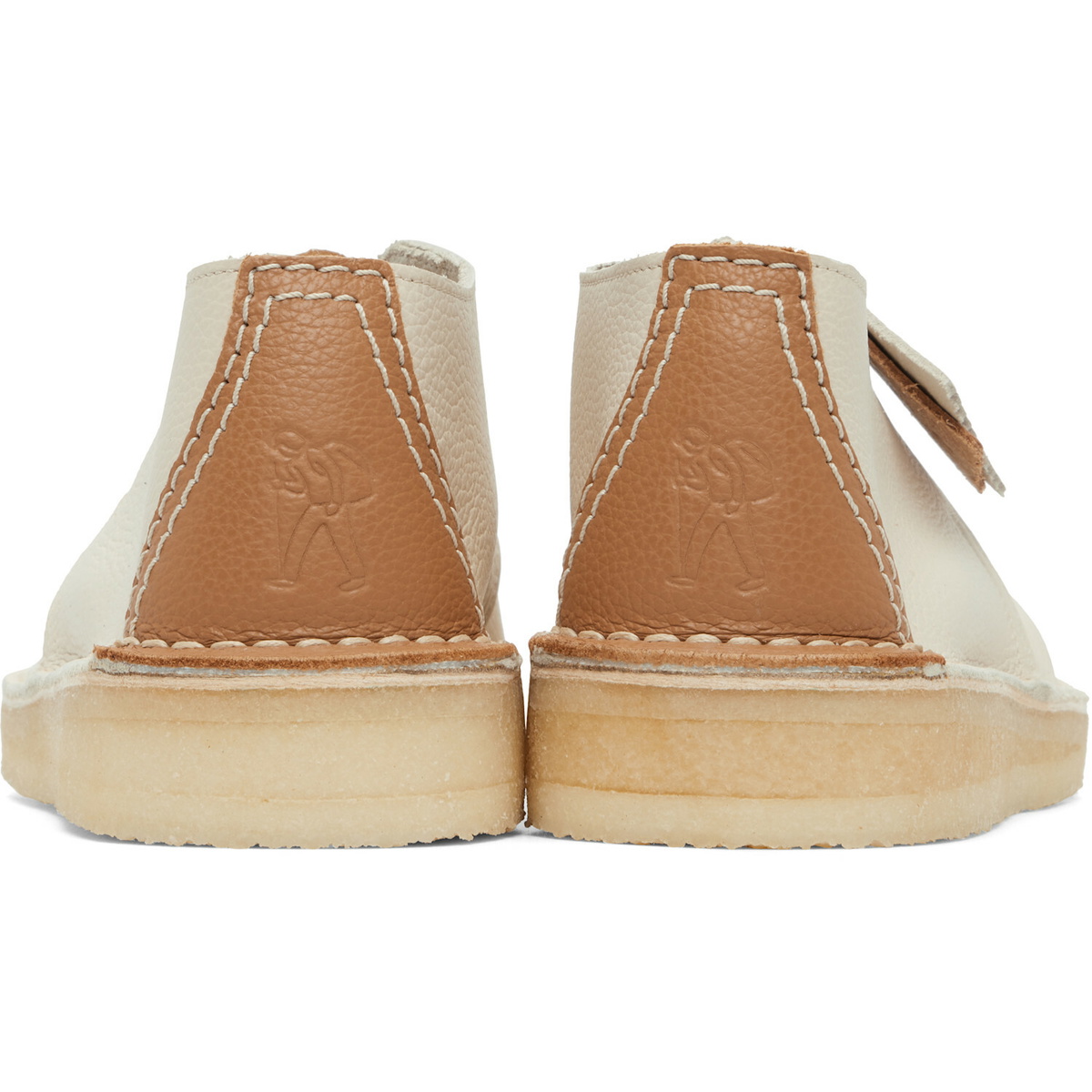 Clarks Originals Off-White Desert Trek Derbys
